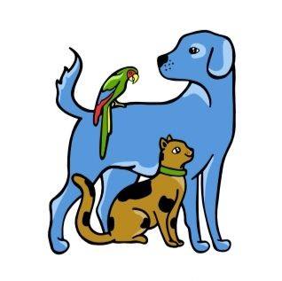 Pet-Friendly Veterinaria - Cat Dog Bird Logo - Puerto Morelos Mexico Vet Clinic